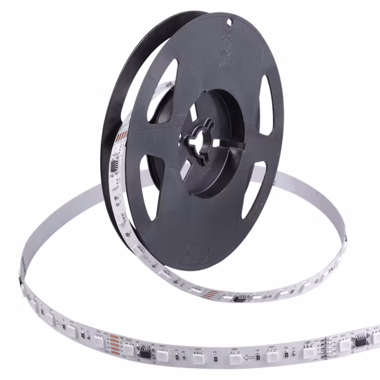 LED-Streifenlicht SMD5050 14,4 W/M Pixel Smart Light Strip LED-Streifen mit externem IC