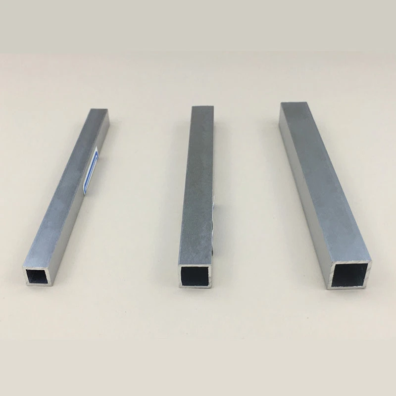 Extruded Aluminum Profiles Factory Custom Black Powder Coating Aluminum Welding Tube