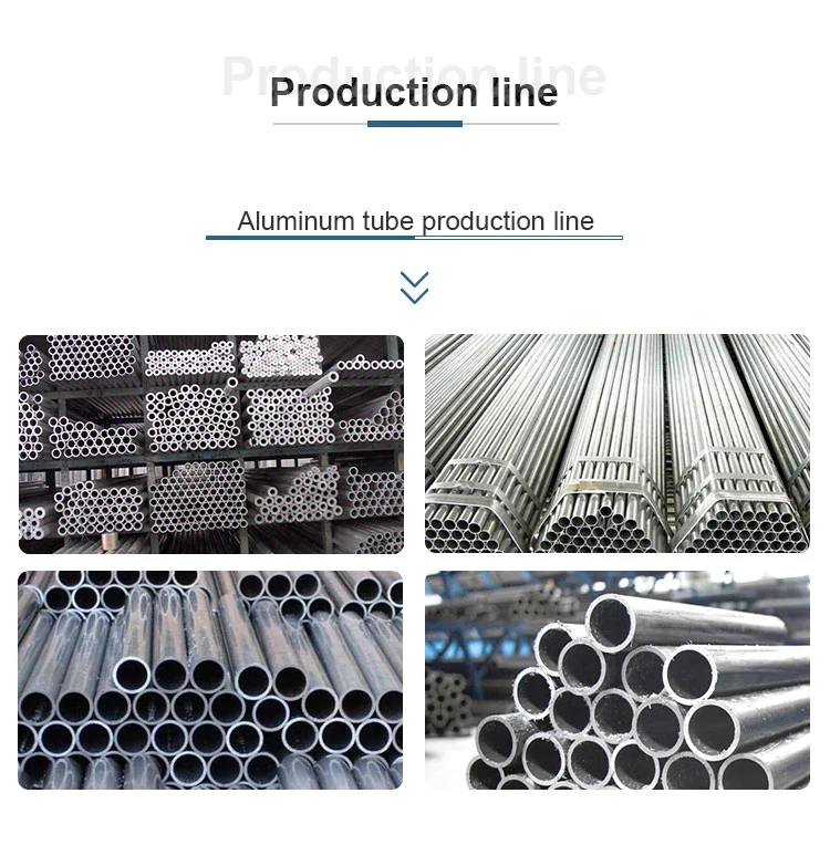 China Manufacturer Extruded Seamless Aluminum Tubing 2024 5052 6061 6063 7075 Aluminium Seamless Round Pipe