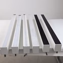 Kommerzielle lineare LED-Lichtleiste mit 50 mm Breite