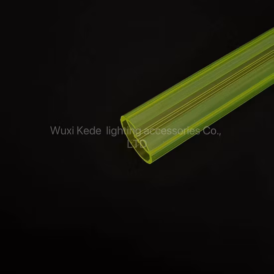 Anpassbare hochwertige extrudierte Kunststoffprofile, kundenspezifische Farben, extrudierte PMMA-Profile