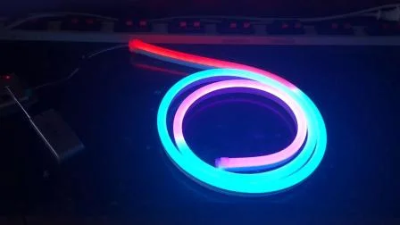 LED Neon Flex IP65 Weihnachtsdekoration Außenbeleuchtung Anti UV RGB Band LED Röhre Netzstreifen Neon Seil Flex Streifen Licht