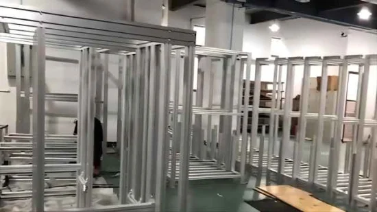 Stranggepresste Aluminiumprofile Fabrik kundenspezifisches Aluminium-Schweißrohr mit schwarzer Pulverbeschichtung