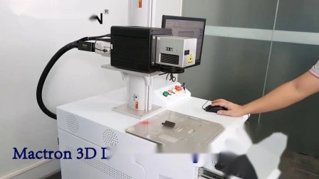 3D-Laserkristall-Graviermaschine für Barcodes
