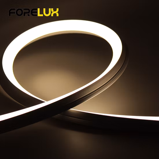 IP65 IP68 Flexibles RGBW biegbares Silikon-Beleuchtungsseil Neonstreifen für Auto-Innenbeleuchtung