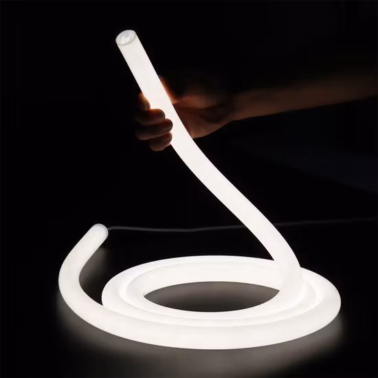 360 LEDs, flexibler Neonstreifen, 22/25/30/40 mm, Neonstreifen, flexible Neonröhren, 24 V/12 V/5 V DC, 360 Grad emittierendes rundes LED-Neonstreifenlicht aus Silikon