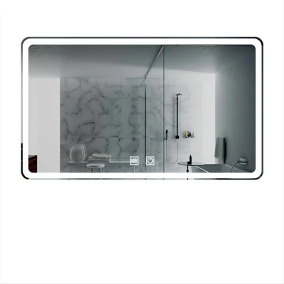 Direkt ab Werk lieferbarer intelligenter LED-Spiegel für Badezimmer 0678